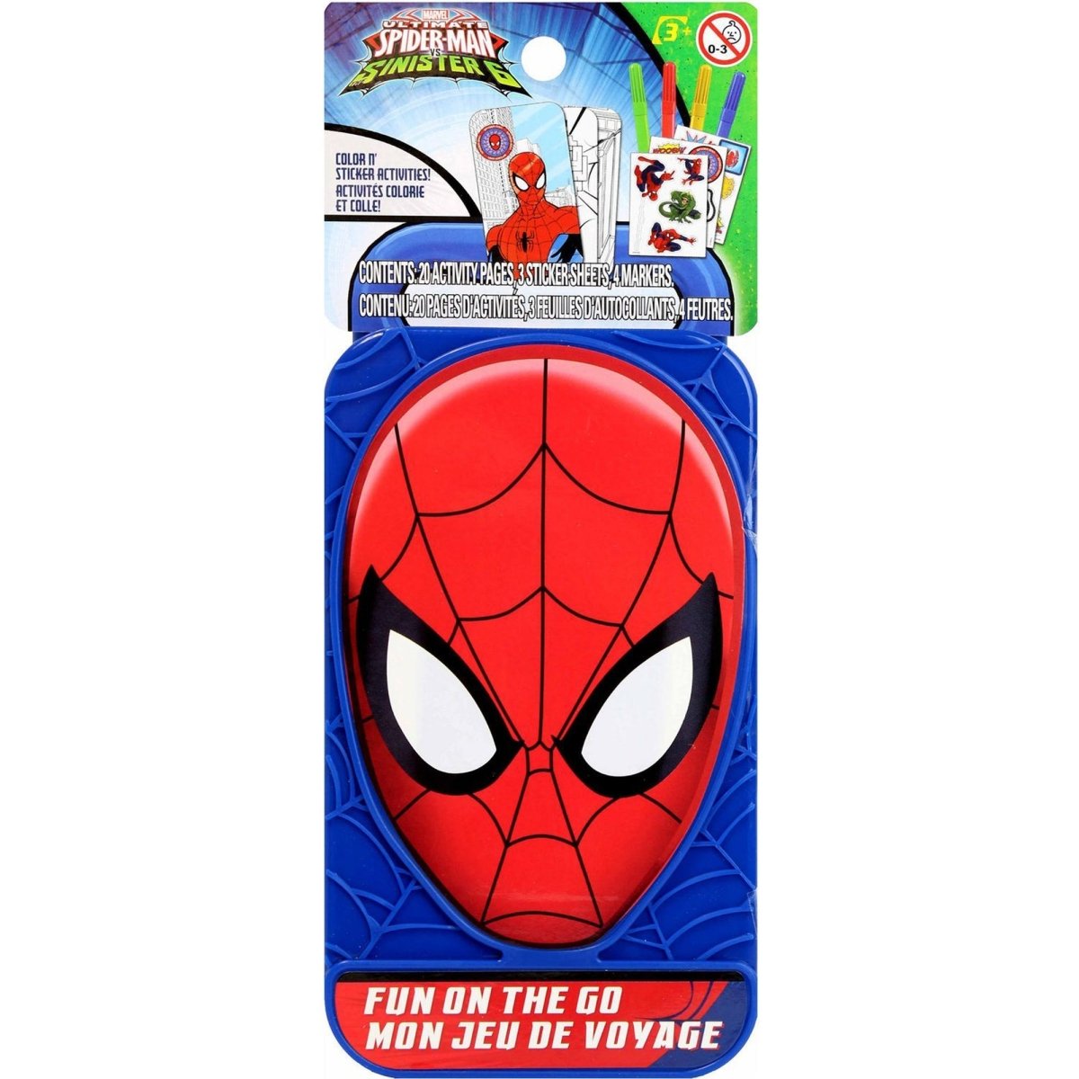 Marvel SpiderMan Sticker Activity Kit, 1 Count Party Expert