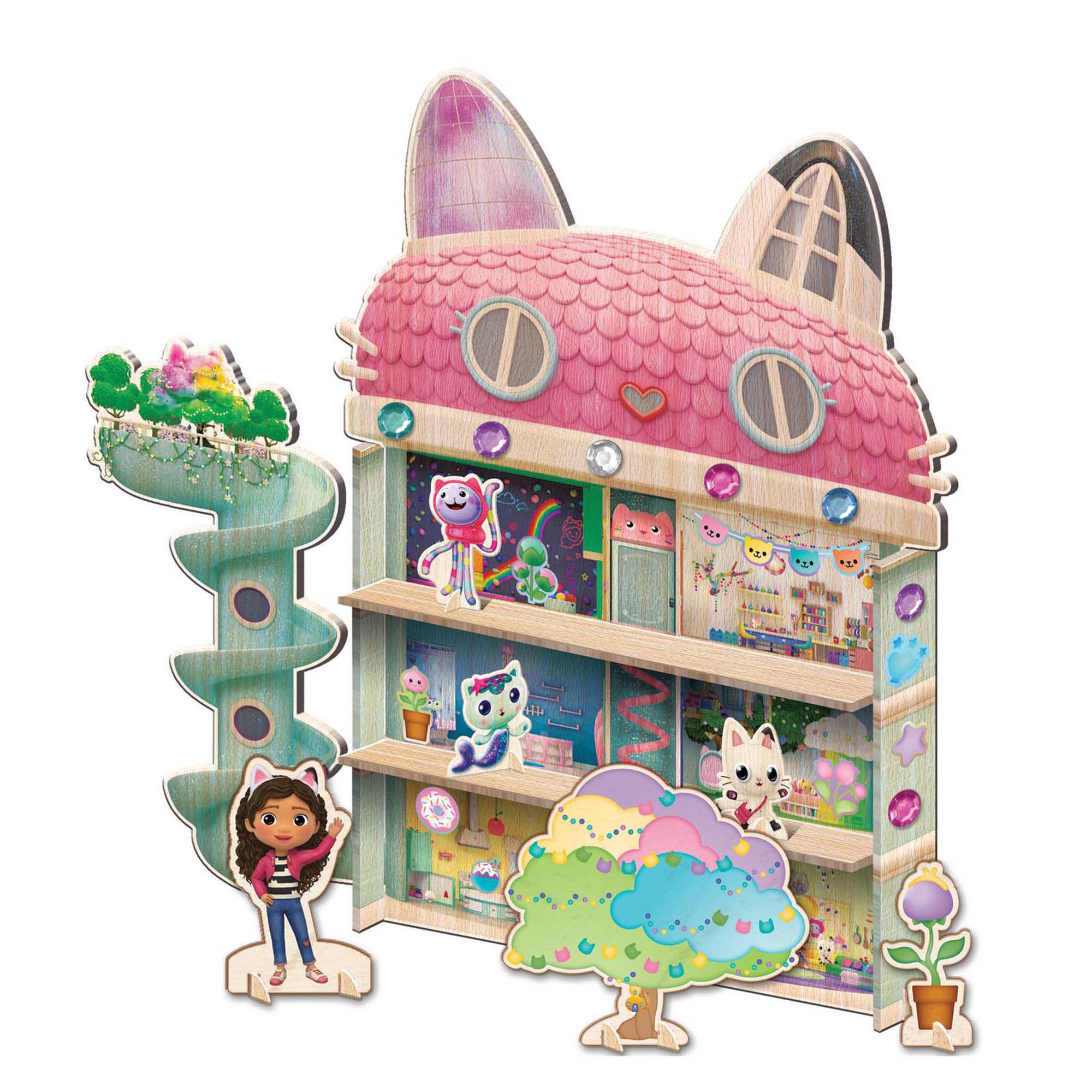 Gabby's Dollhouse - GABBY ET LA MAISON MAGIQUE - PACK 2 FIGURINES