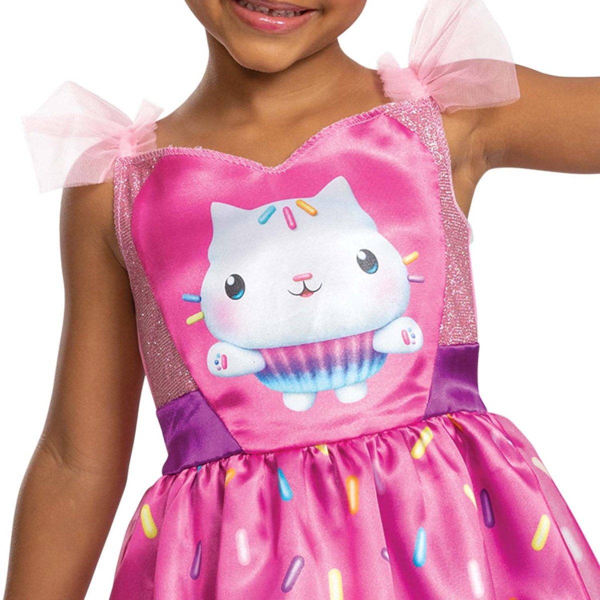 Gabby's Dollhouse Cakey Cat Classic Costume for Toddlers, Blue and Pin