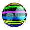 Buy Balloons Stripe Bubble Balloon, Multicolor, 20 Inches sold at Party Expert