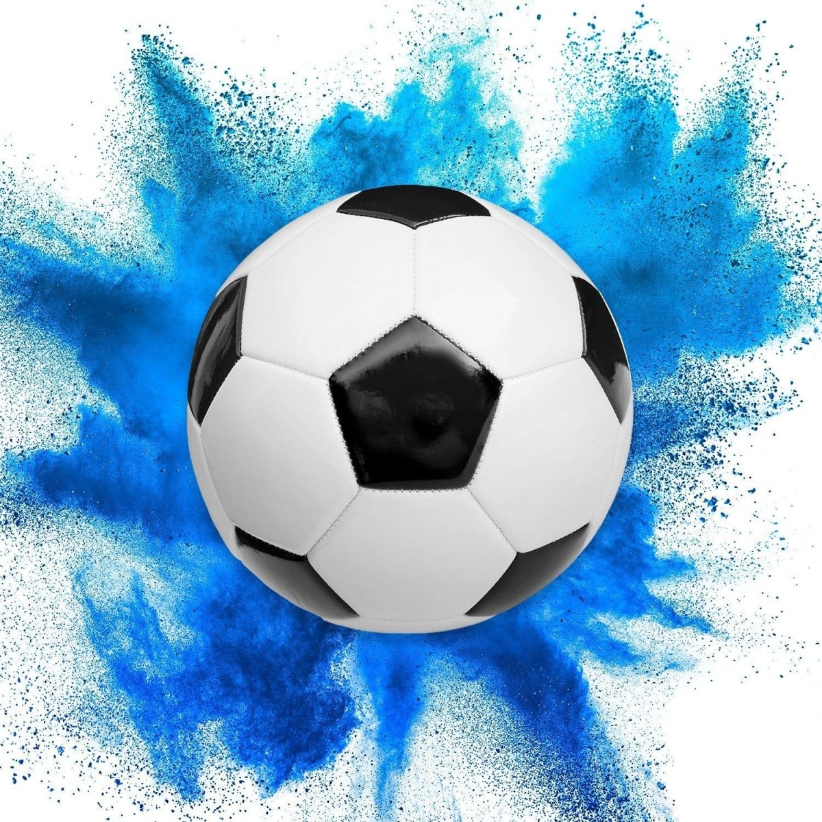 Buy Baby Shower Gender Reveal Soccer Ball - Blue sold at Party Expert
