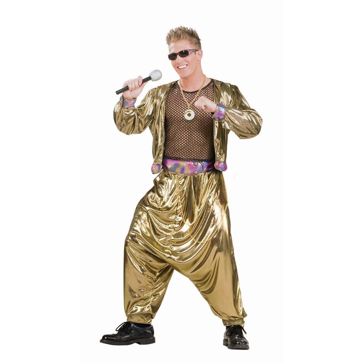 80's Video Super Star Costume for Adults