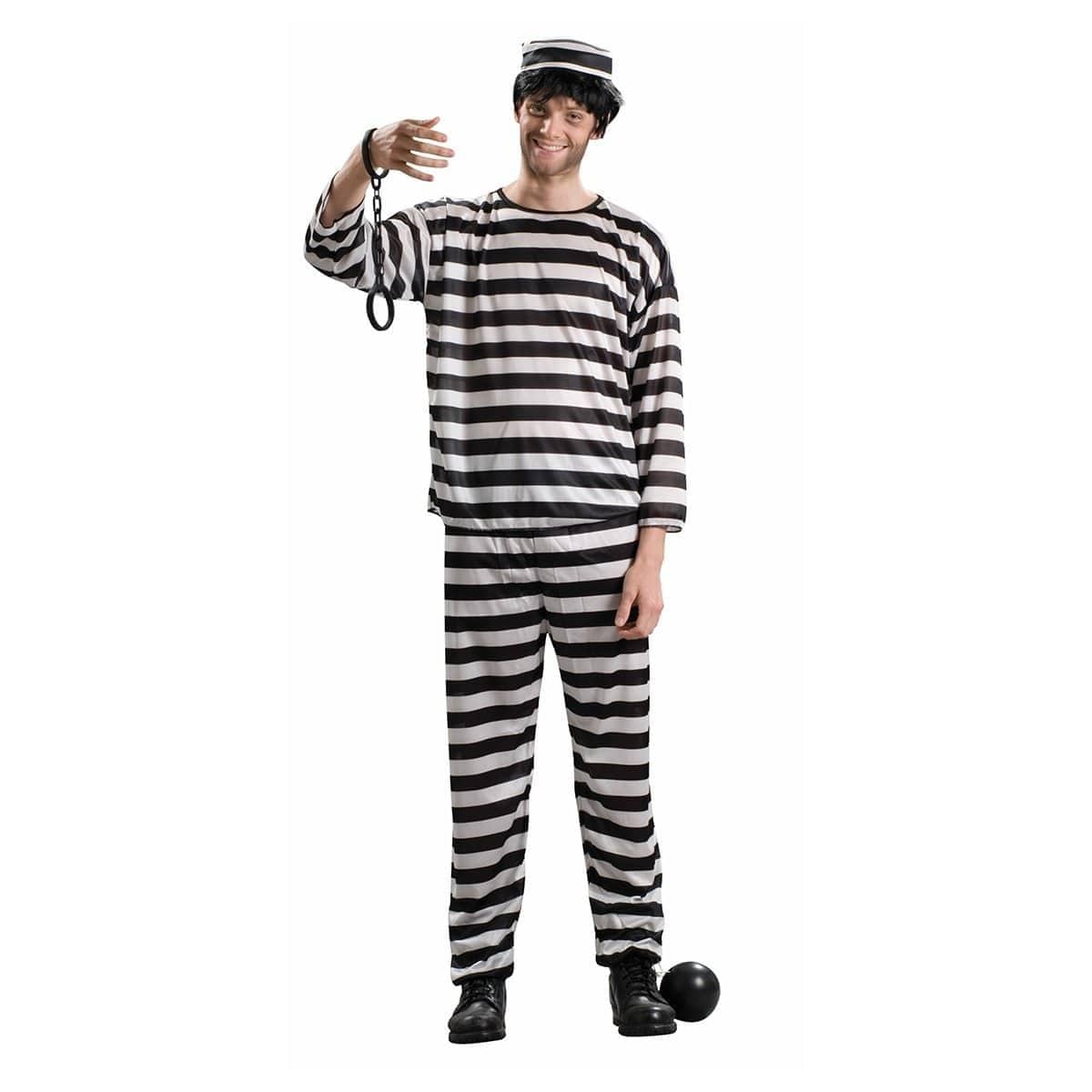 FORUM NOVELTIES INC Costumes Prisoner Costume for Adults 721773634284