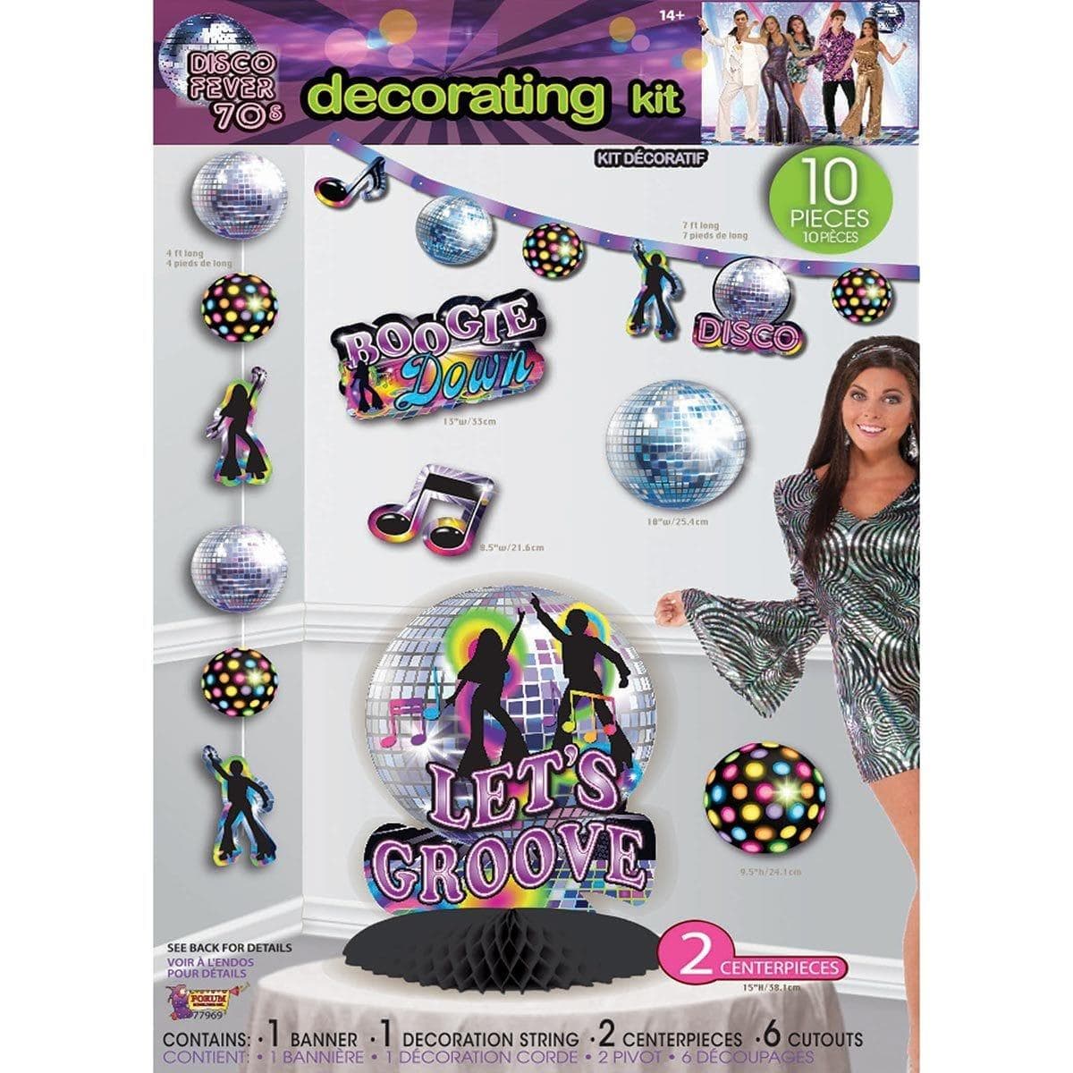 Disco Fever Decorating Kit