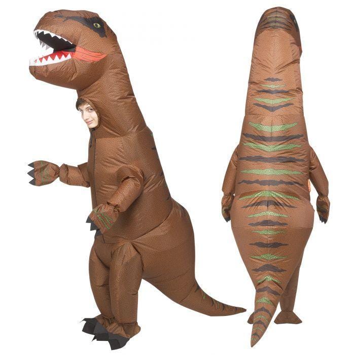 Costume de T-Rex Gonflable pour enfants, Monde Jurassique – Party Expert