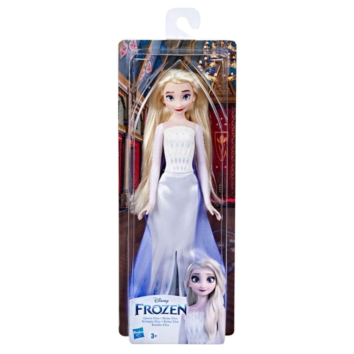 La Reine des neiges - Poupée Elsa Couleur Royale - Figurine-Discount