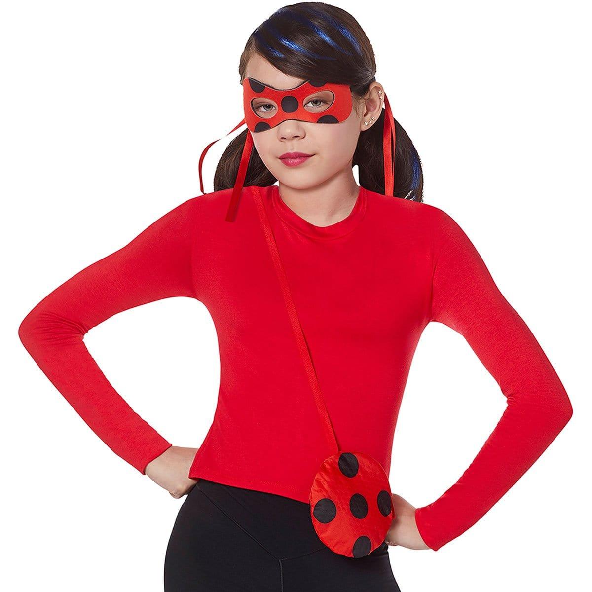 Perruque Ladybug fille : Miraculous, les aventures de Ladybug et Chat Noir.  Les plus amusants