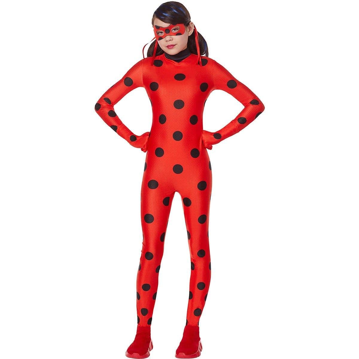 Perruque Ladybug fille : Miraculous, les aventures de Ladybug et
