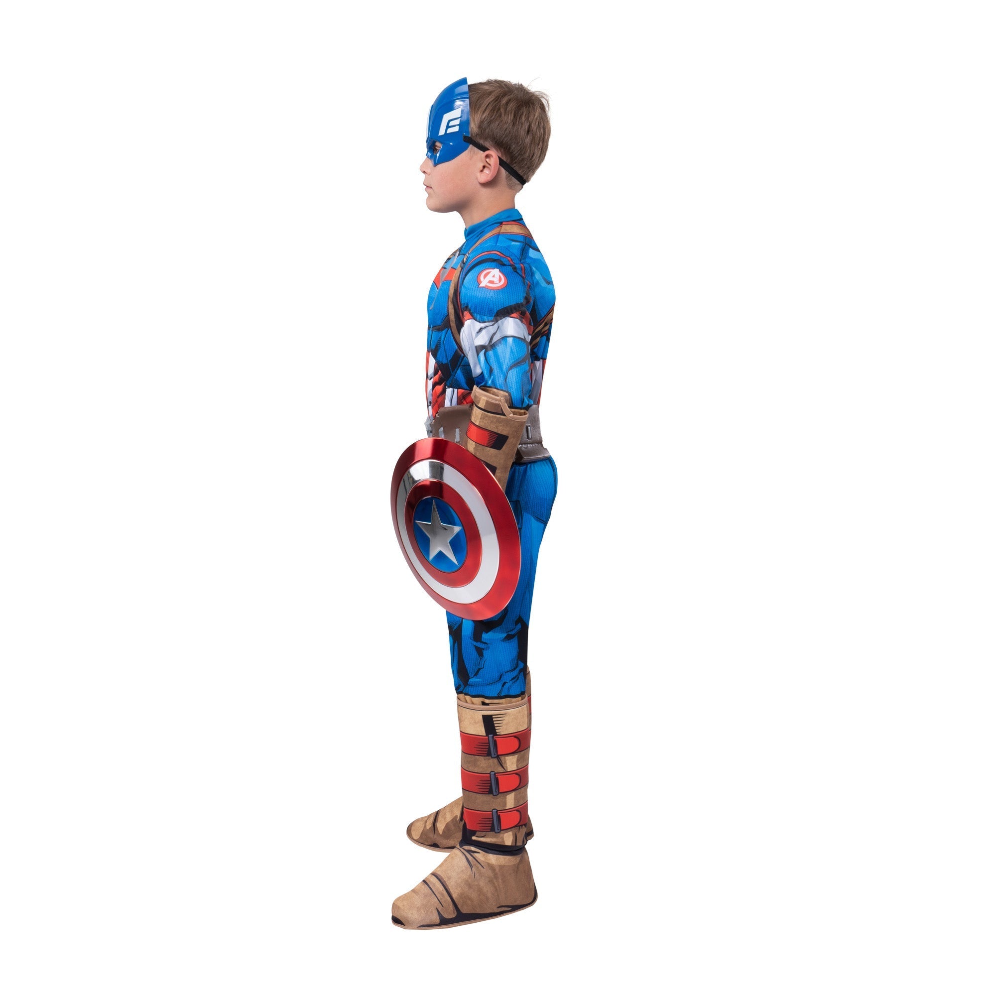 Costume de Captain America avec bouclier pour enfants