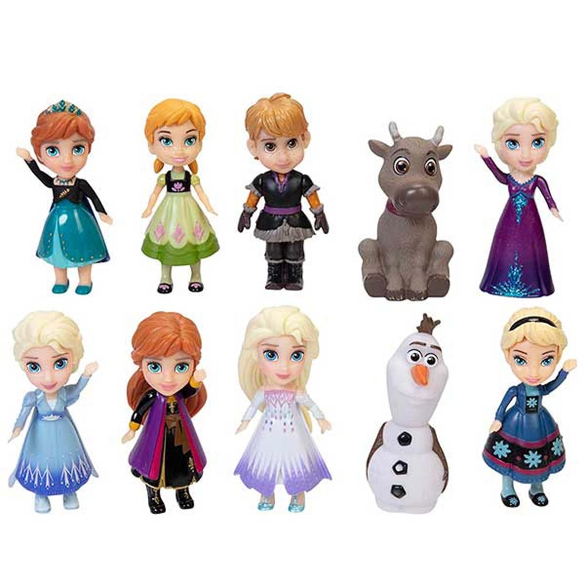 KROEGER Kids Birthday Disney Frozen 2 Mini Doll, 3 Inches, Assortment, 1 Count 192995204812