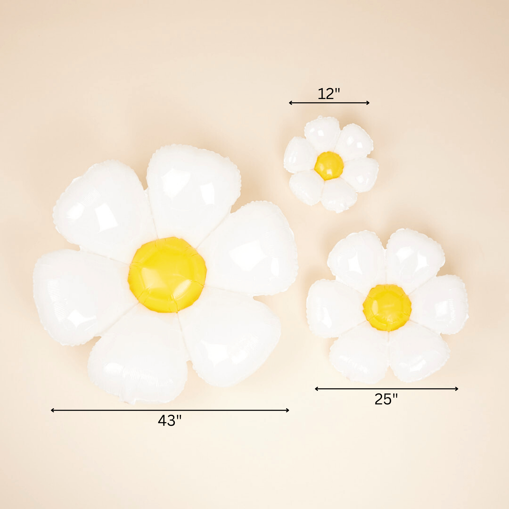 1 Grande Fleur Marguerite Rose (12 cm) - Non comestible pour l'anniversaire  de votre enfant - Annikids