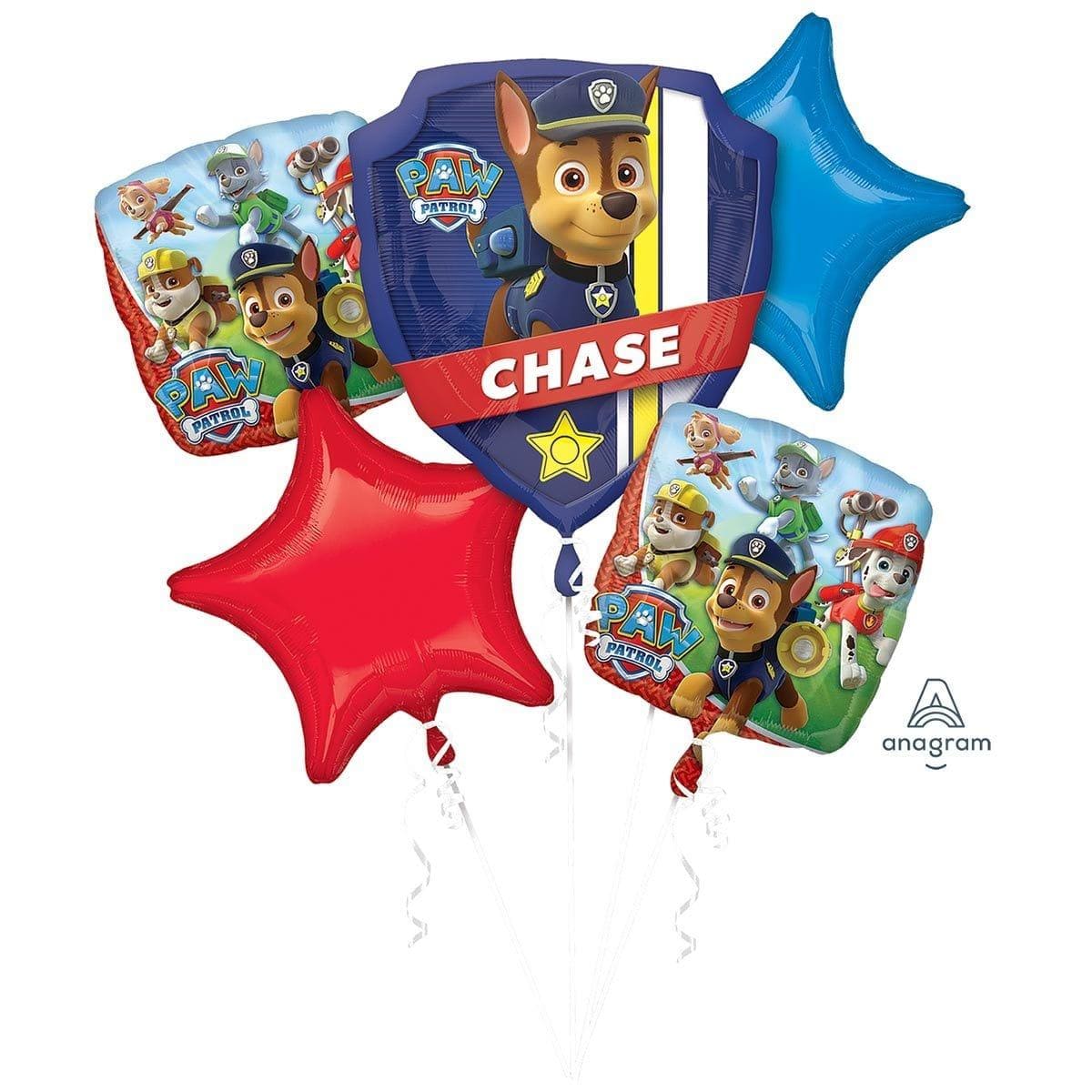 Ballons Pat Patrouille En Grappe Disney - Paw Patrol 