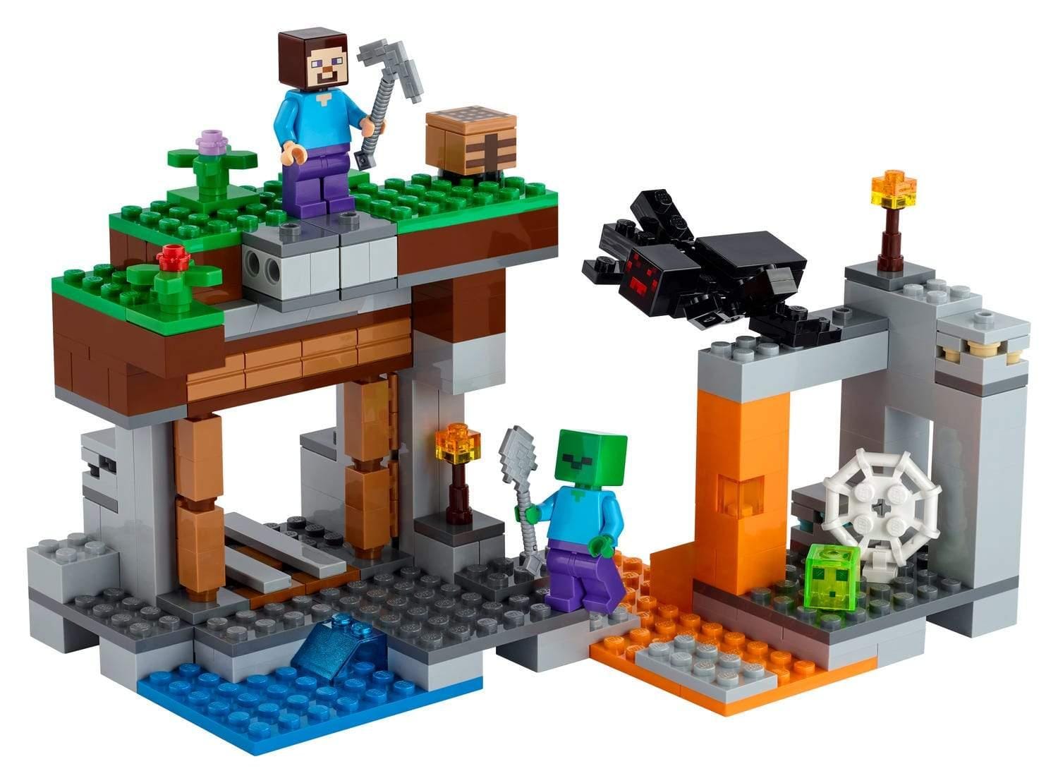 Lego Alice Au Pays Des Merveilles Lego Minecraft, La Mine Abandonnée - Party Expert