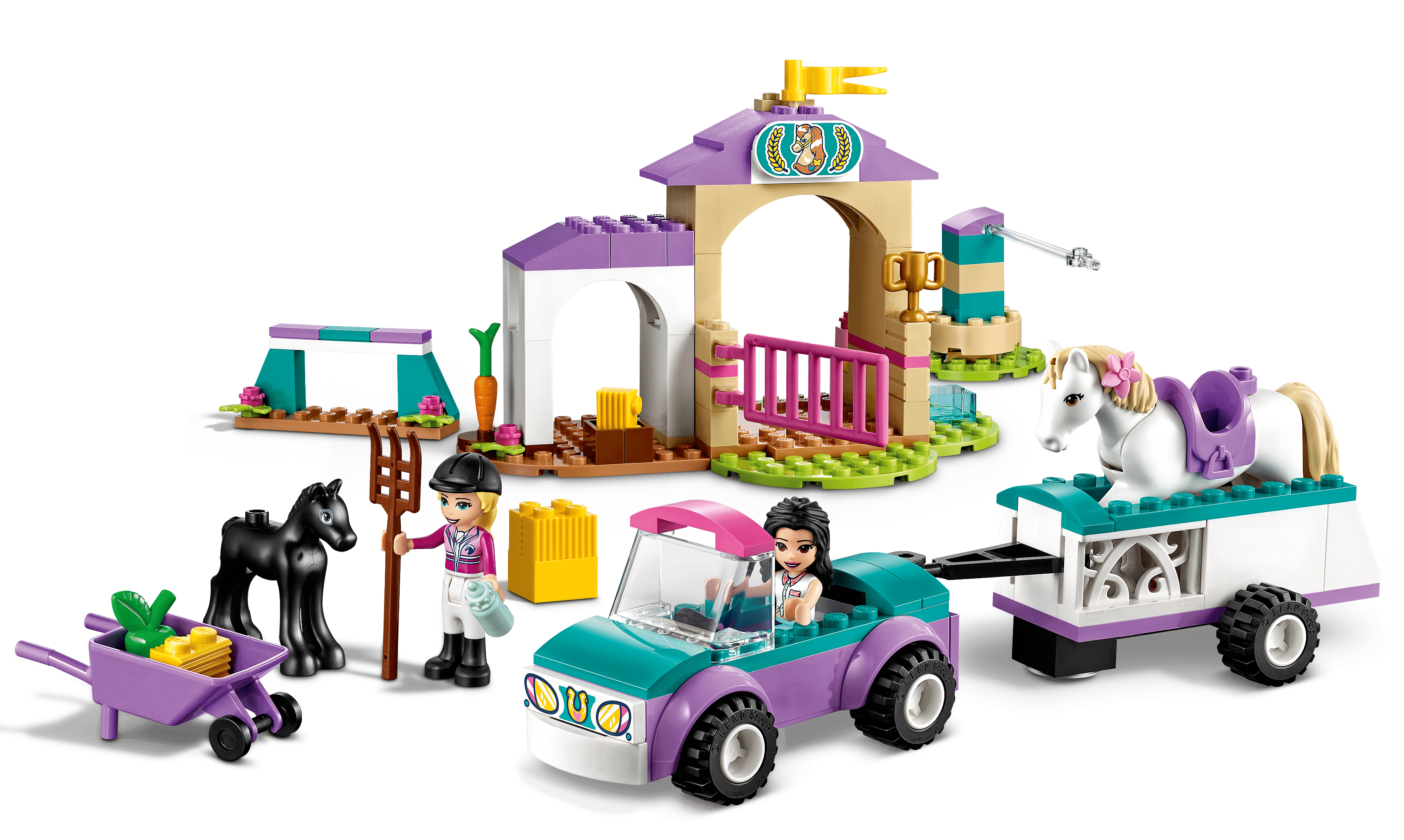 Horse Training and Trailer, Lego Friends Party Expert