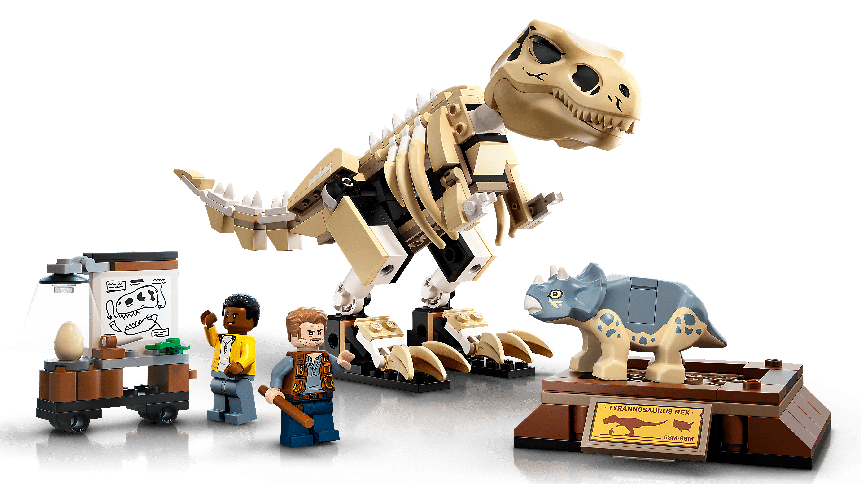 Lego Jurassic World, L'exposition du fossile du T. Rex, Âge 7+ – Party  Expert