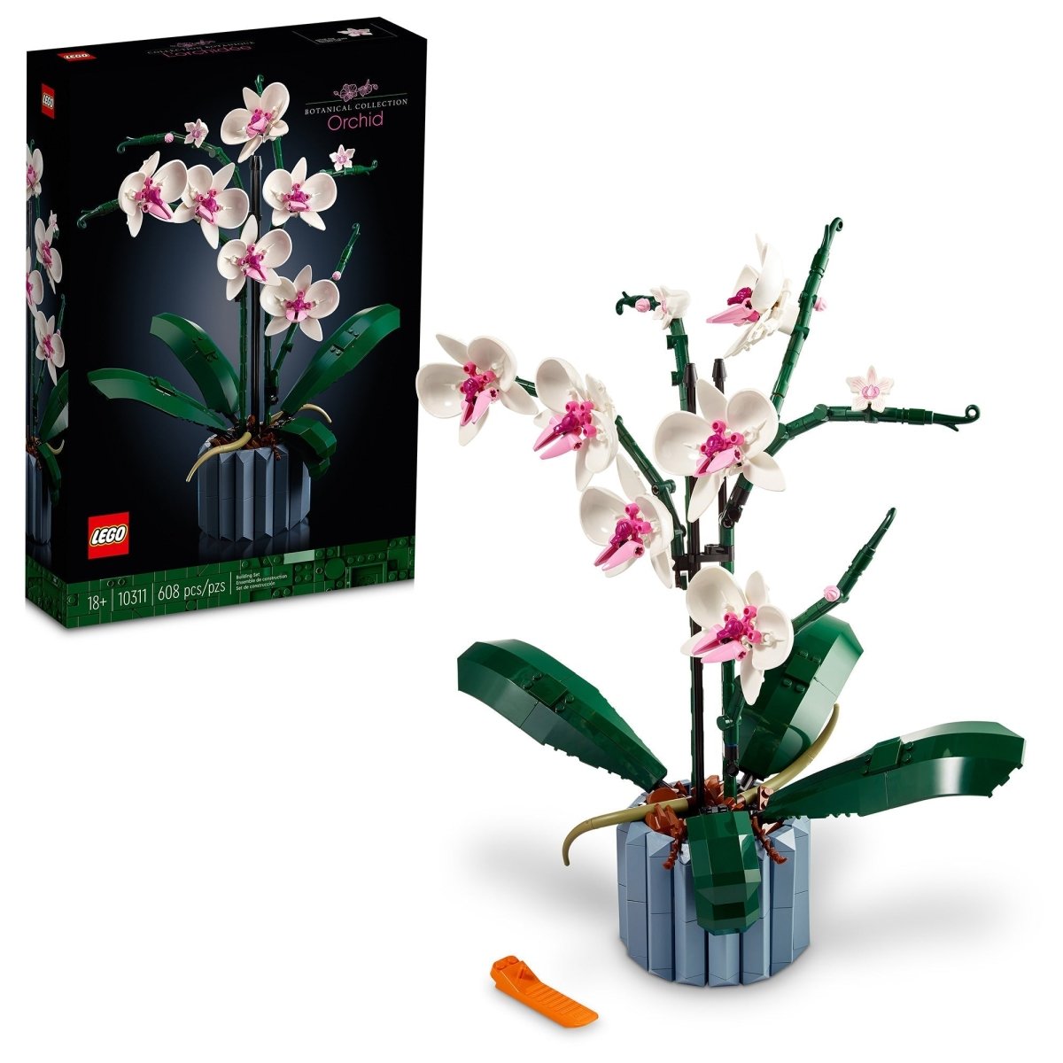 LEGO Icons Orchid, 10311, Ages 18+, 608 Pieces | Party Expert