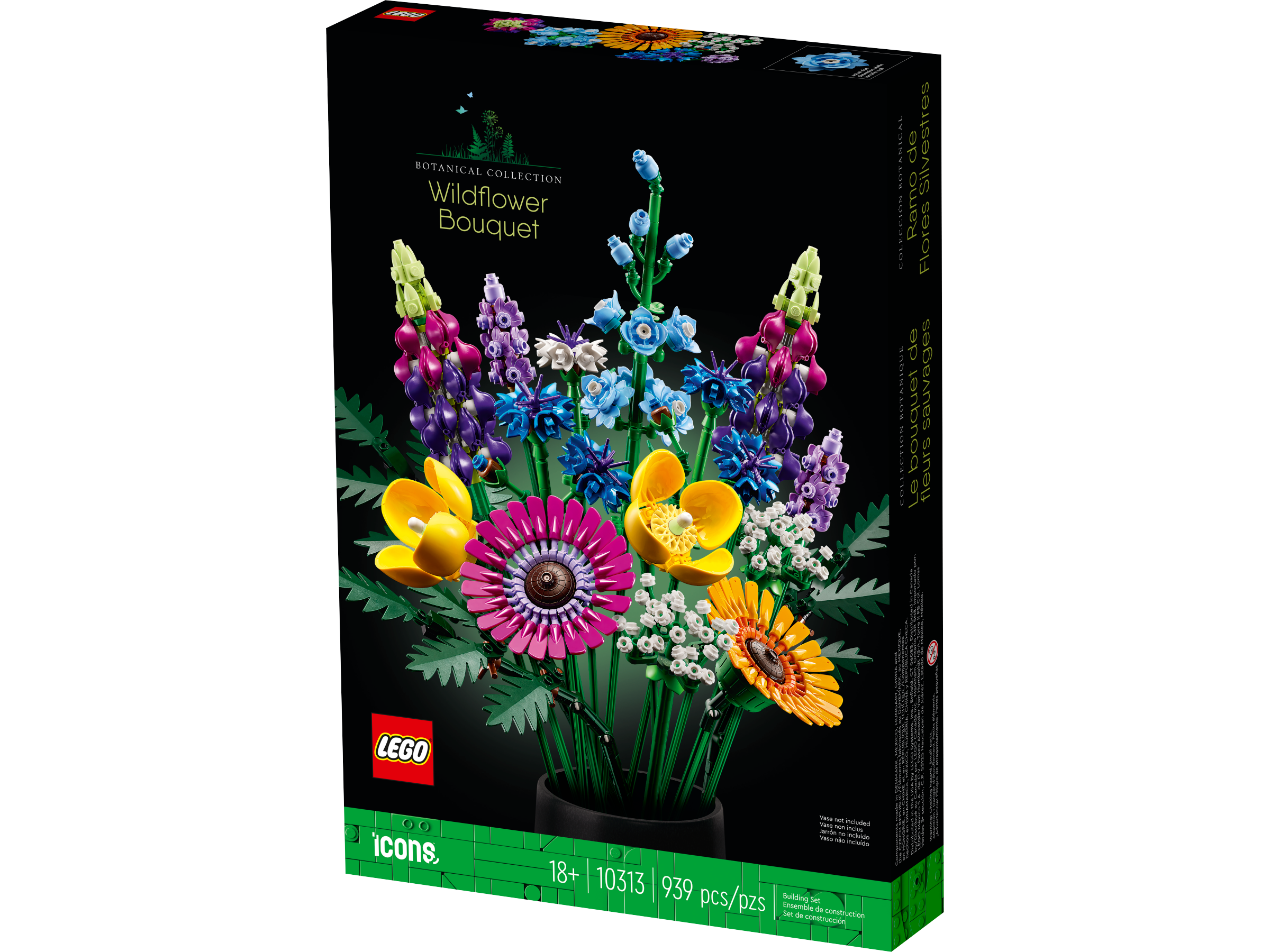 LEGO 10311 Icons L'Orchidée Plantes avec Fleurs Artificielles d