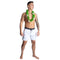 LIANGSHAN DAJIN GIFTS & TOYS CO LTD Theme Party Honolulu Flower Lei Necklace with Leaves, White 810077653180