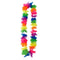 Buy Theme Party Multicolor Neon Maui Flower Lei Necklace sold at Party Expert