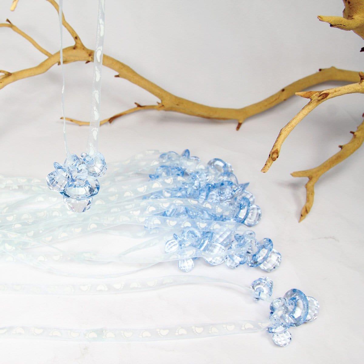 Blue Baby Shower Necklaces Party Expert