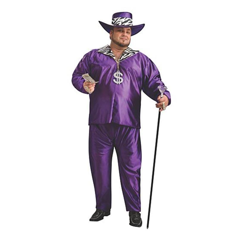 Adult Men's Mac Daddy Deluxe Costume main image 0