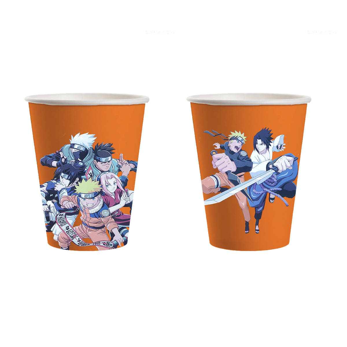 Naruto Birthday Party Paper Cups, 9 oz, 10 Count Party Expert