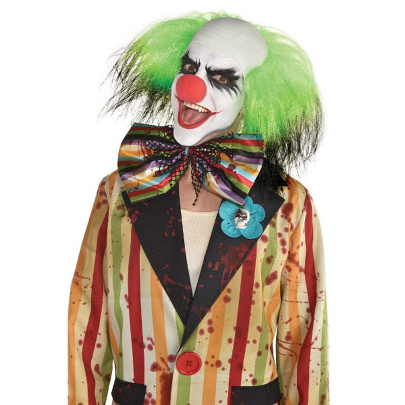 Evil Clown Jumbo Bow Tie Costume Accessories Male Evil Clown Jumbo Bow Tie Costume Accessories Male