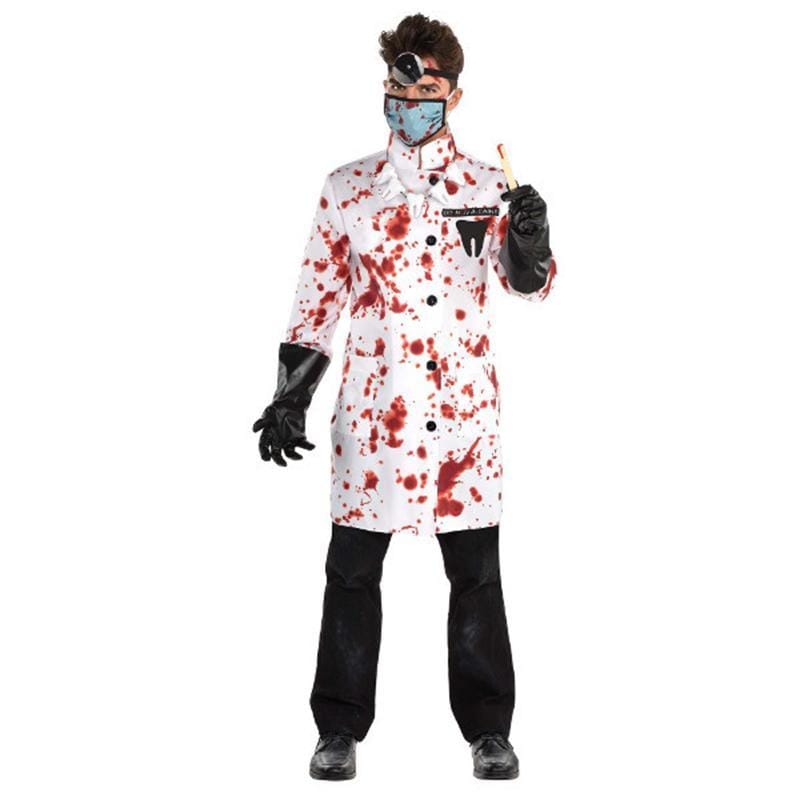 Demented Dentist Costume for Adults Party Expert