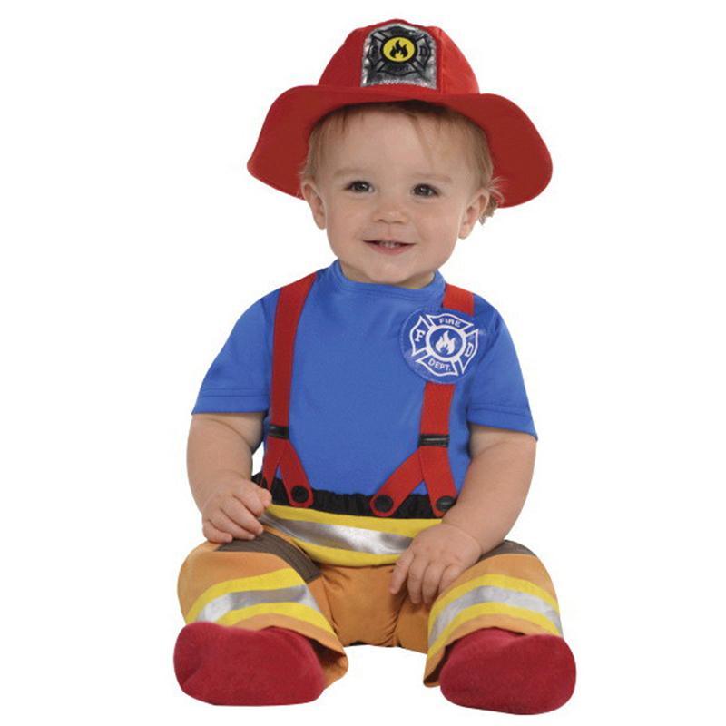 Déguisement pompier bébé ( taille 92) - Ambiance-party