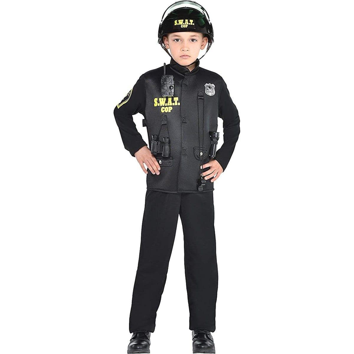 Déguisement Enfant Police Swat 3/4 Ans, déguisement pas cher - Badaboum