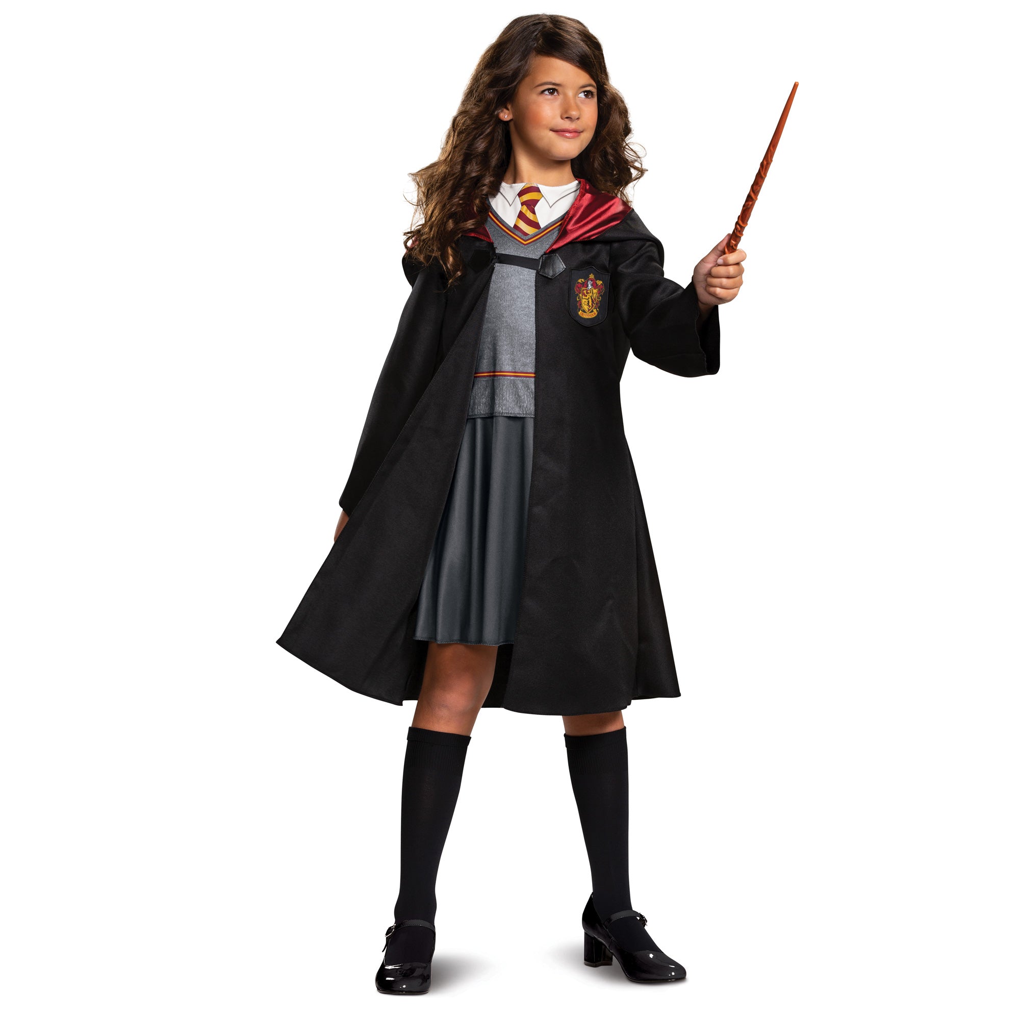 DEGUISEMENT D'HERMIONE ECOLE GRIFFONDOR DE POUDLARD TAILLE 7-8 ANS