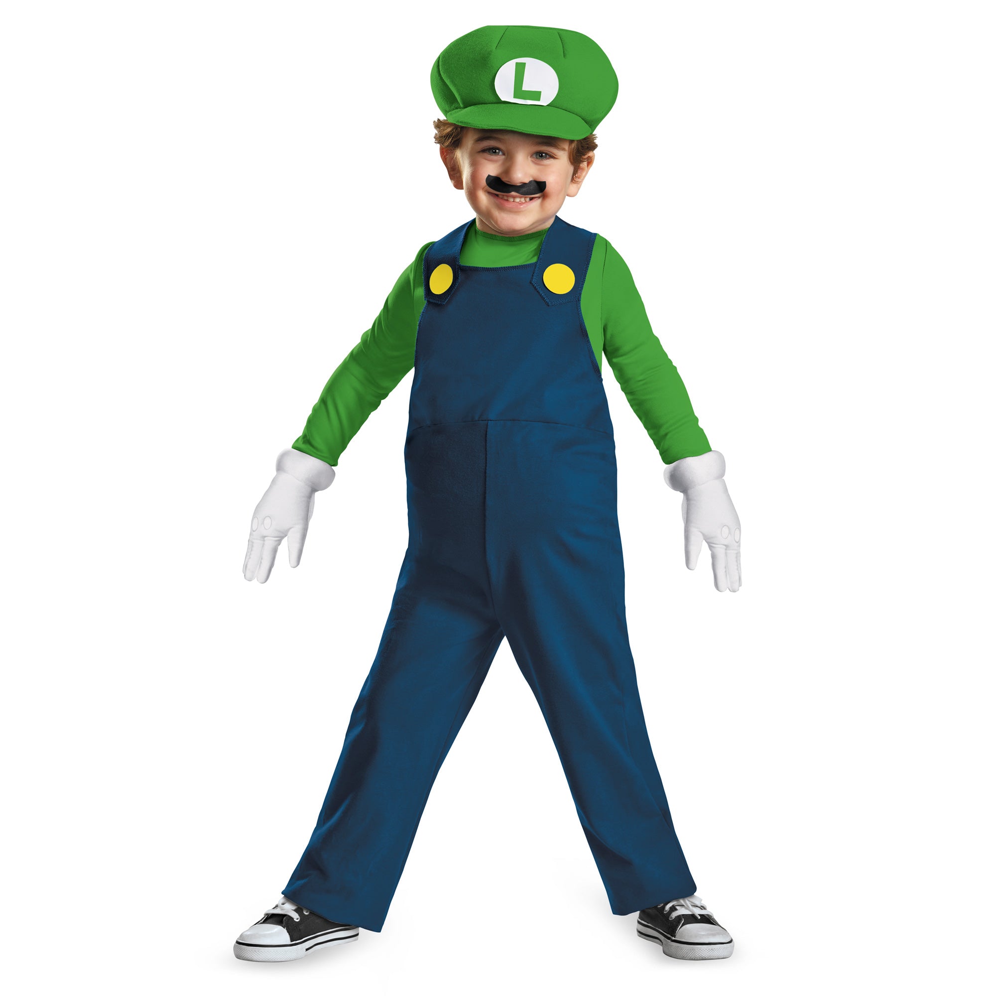 Déguisement de plombier pour femme Super Mario Bros Luigi années