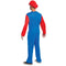 TOY-SPORT Costumes Mario Classic Costume for Adults, Super Mario Bros.