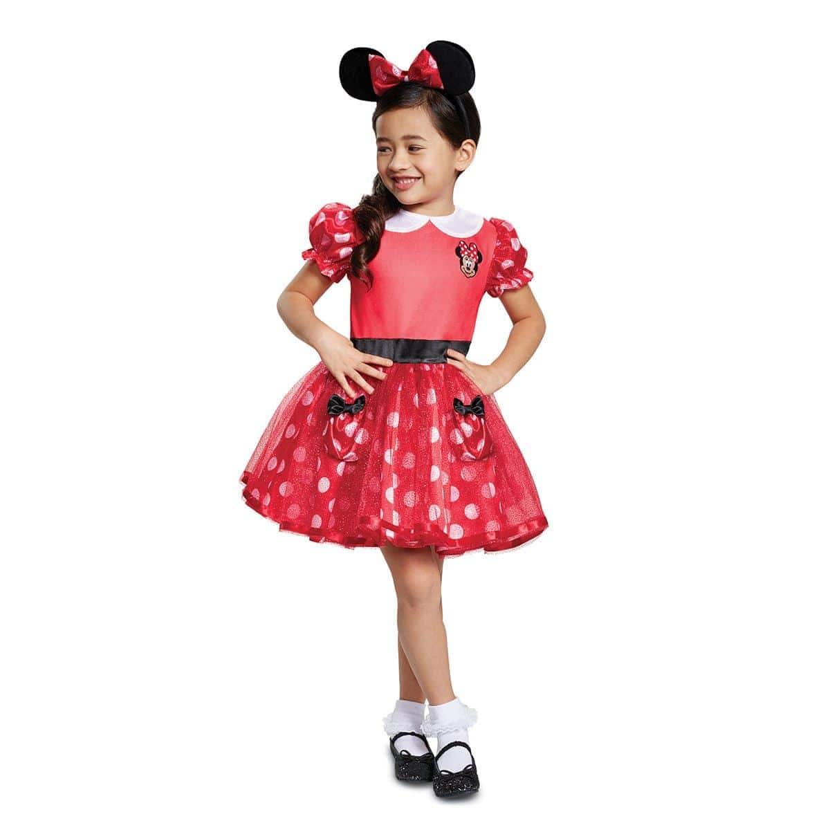 Déguisement Minnie Mouse™ rouge classique fille : Deguise-toi, achat de  Déguisements enfants