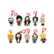 UCC DISTRIBUTING INC. Impulse Buying Demon Slayer Mini Figures with Clip, Assortment, 1 Count