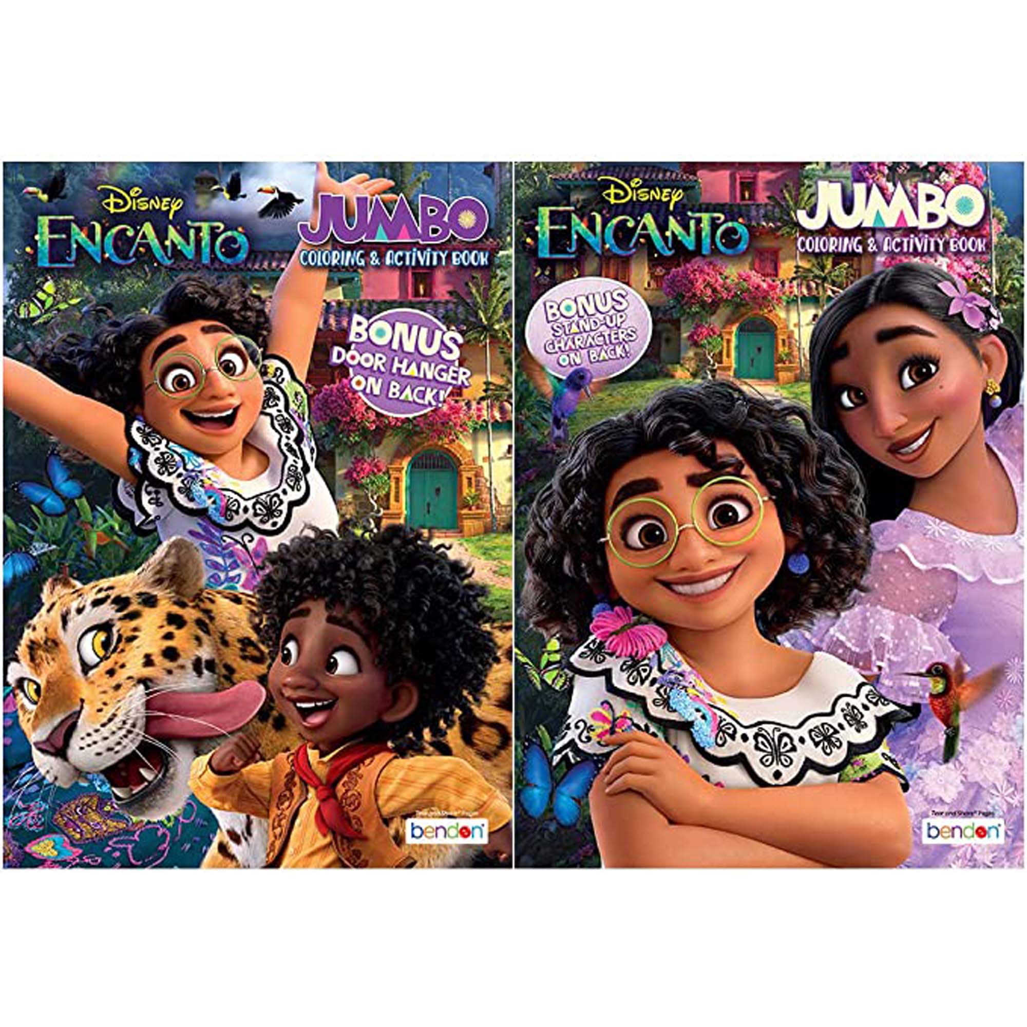 Disney, Encanto, Jumbo Coloring and Activity Book, Assortment, 1 Count Party Expert