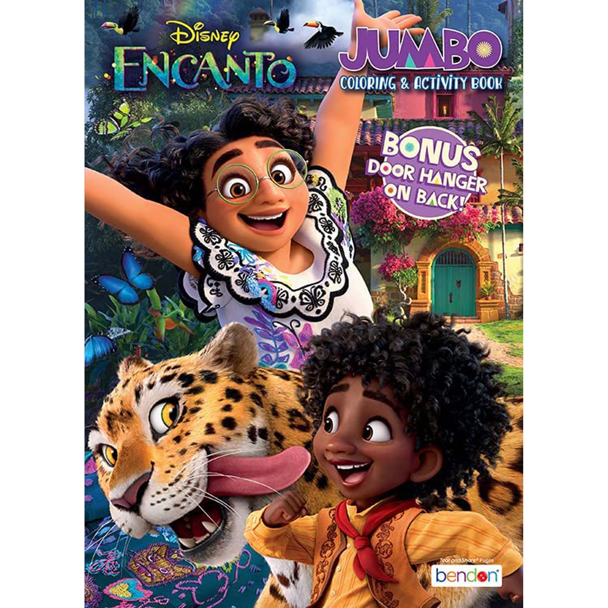 Disney, Encanto, Jumbo Coloring and Activity Book, Assortment, 1 Count Party Expert