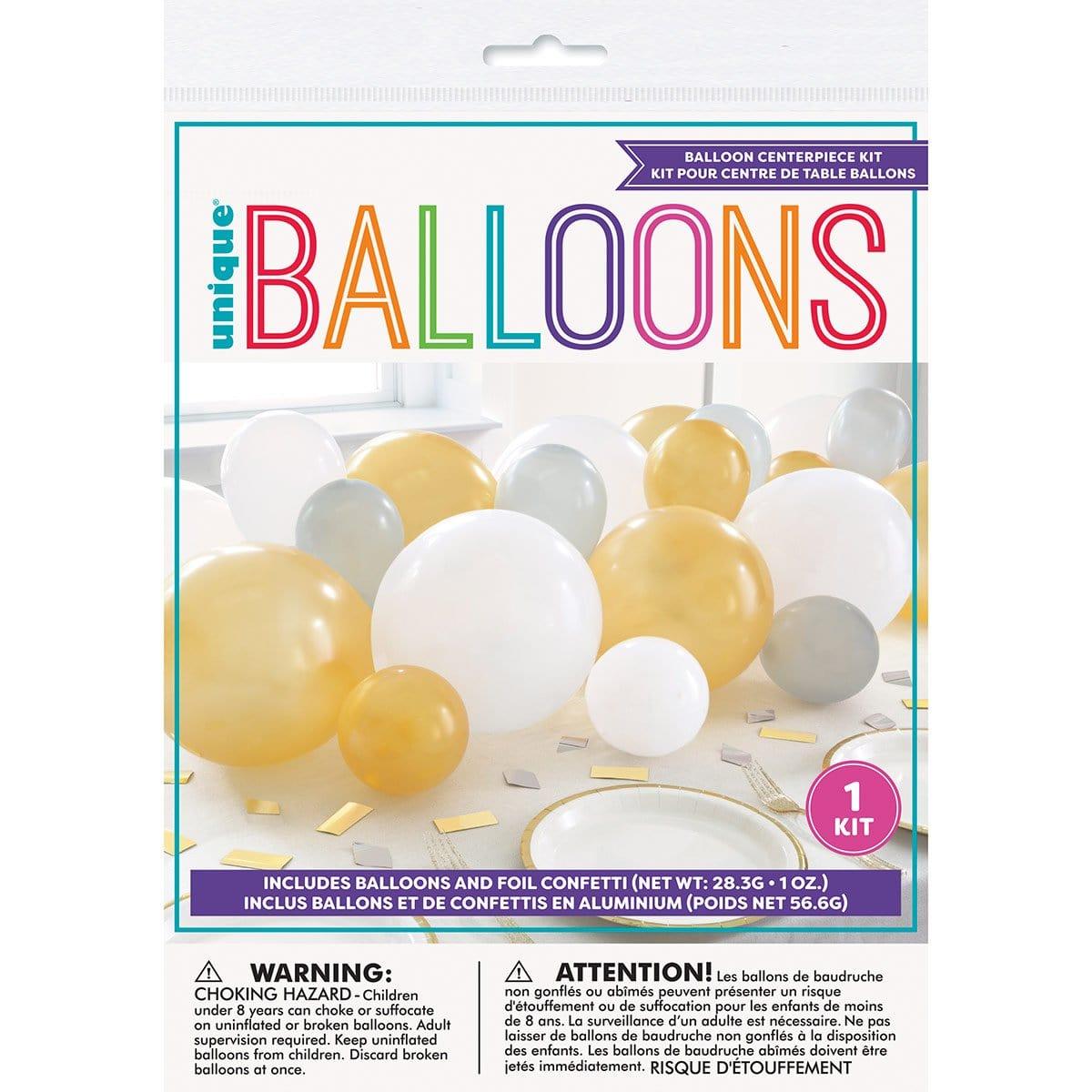 Gold Confetti Birthday Balloon Centerpiece Kit Party Expert