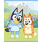 UNIQUE PARTY FAVORS Kids Birthday Bluey Plastic Lootbags, 8 Count 0011179296279