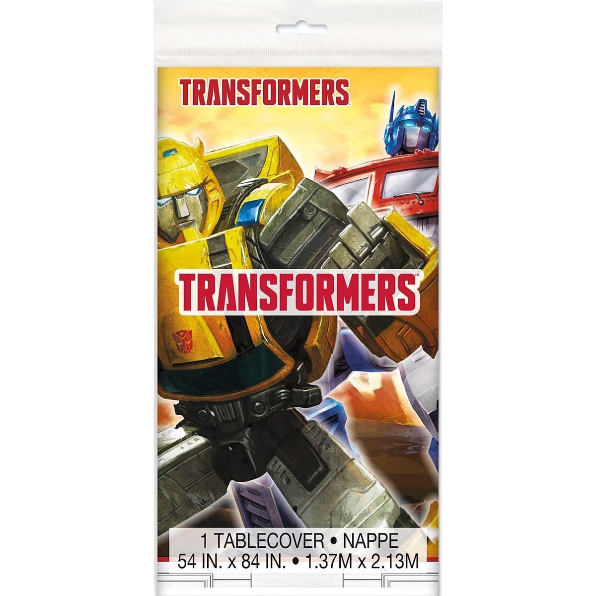 Transformers Plastic Tablecover | Party Supplies – Party Expert