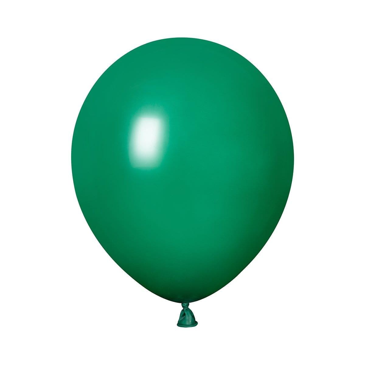 Ballon de latex vert 5 pouces, 100 unités. - Party Expert