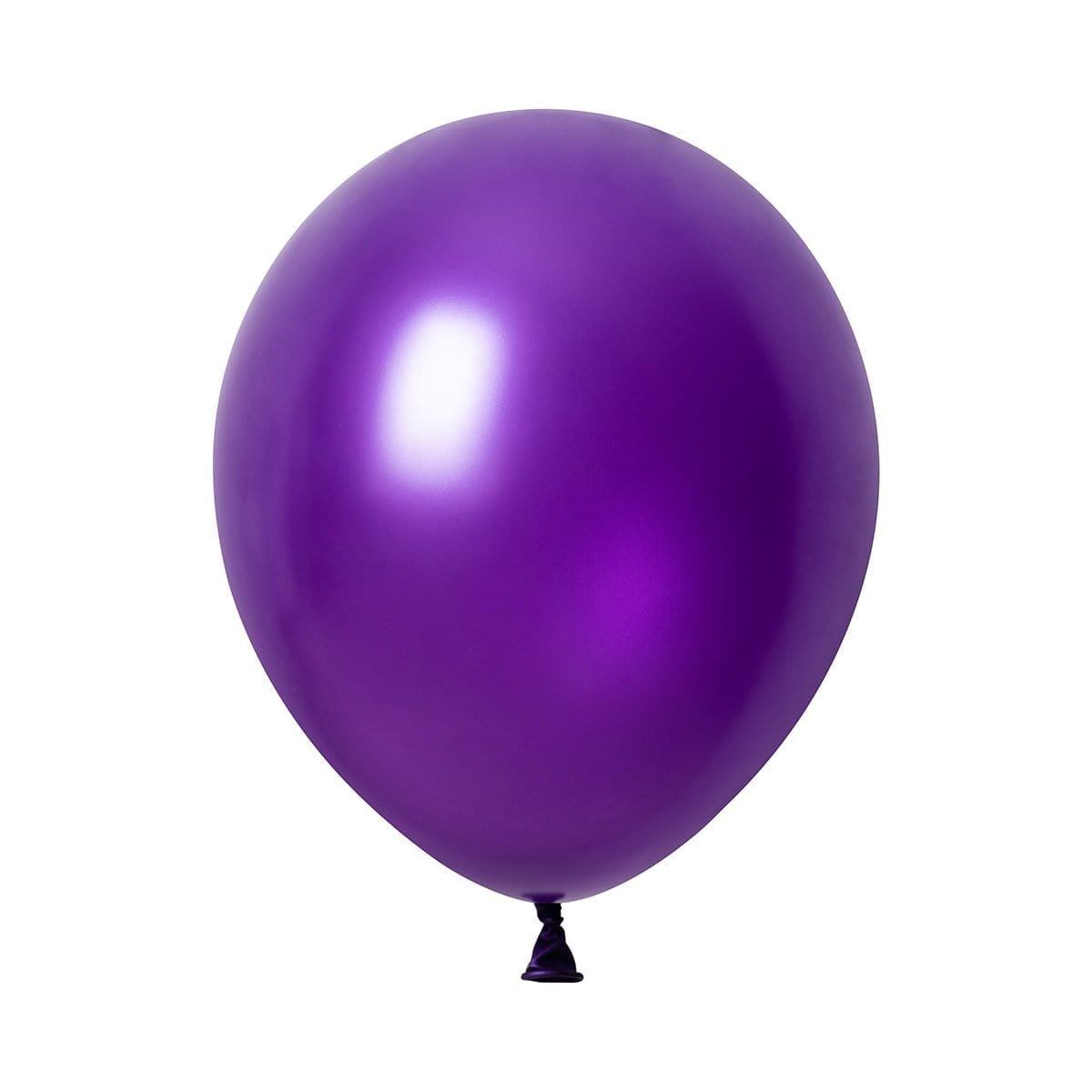 1 Ballon Latex 3' Joyeux Anniversaire Violet - PMS - Abc PMS