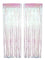 WIDE OCEAN INTERNATIONAL TRADE BEIJING CO., LTD Decorations Iridescent Foil Fringe Curtain, 2 Count 810077650042