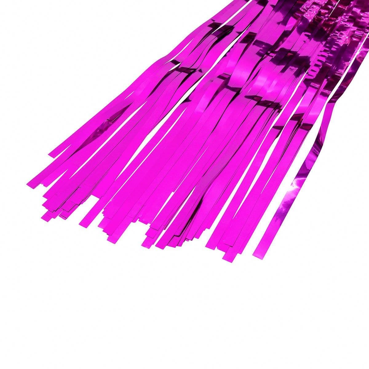 Purple Foil Fringe Curtain Party Expert