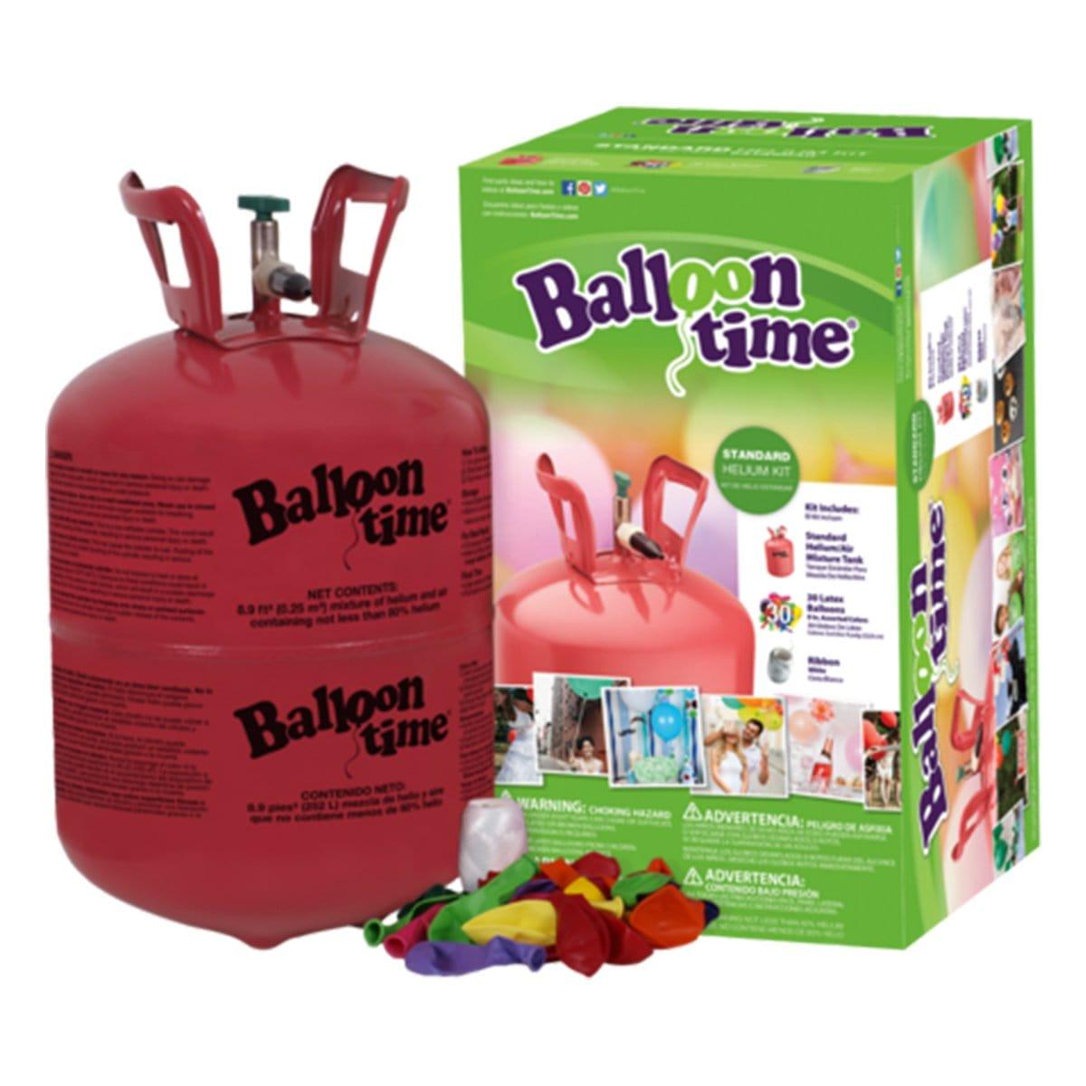 Helium Tank Kit For 30 Latex Balloons Party Expert