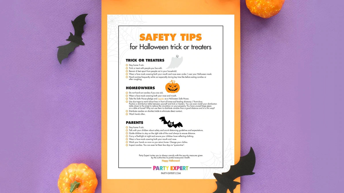 Safety tips for Halloween trick or treaters - Party Expert
