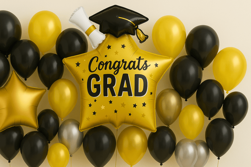 DIY Graduation Balloon Garland!