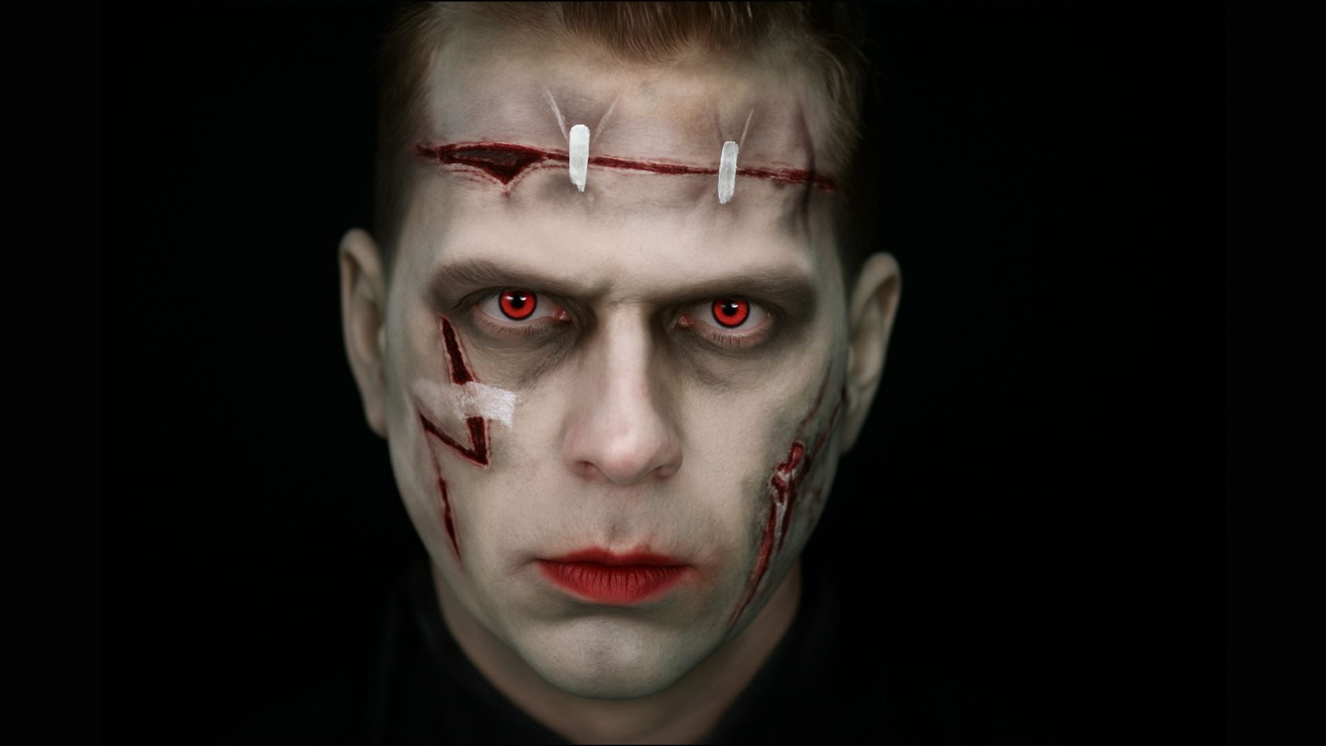 🧟 Monster Halloween Makeup Tutorial