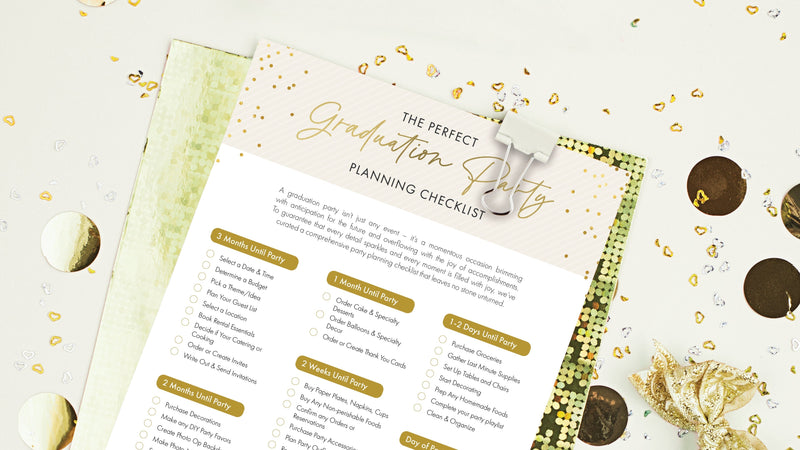 The Ultimate Graduation Party Checklist [Free Printable]