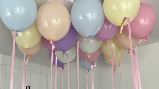 No Helium? No Problem! Easy Balloon Hack for Ceiling Decor